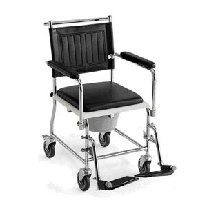 La chaise d'aisance sur roues très facile à déplacer